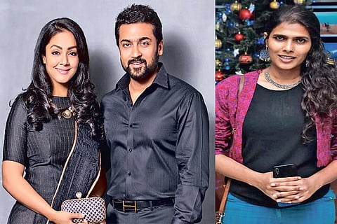 Suriya and Jyotika; Halitha