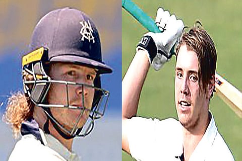 Will Pucovski; Cameroon Green