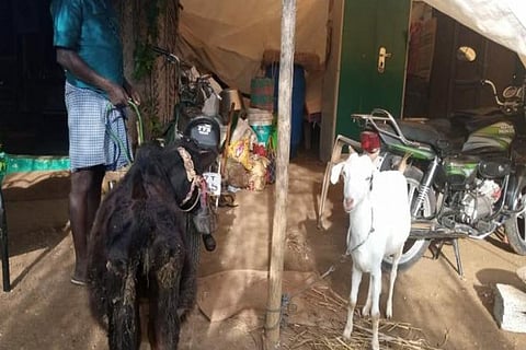 M Kumar is the only Dalit in a neighbourhood full of families from a dominant caste