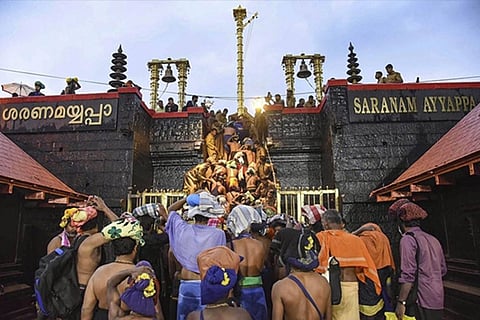 Adhering to COVID norms, devotees start annual pilgrimage to Sabarimala