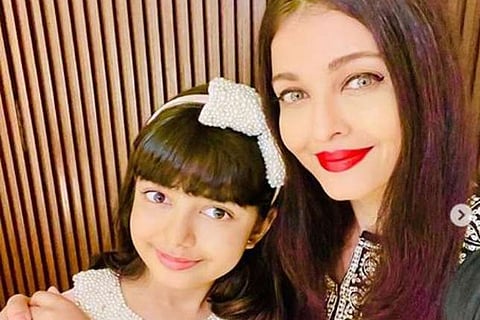 Aishwarya shares pics from daughter Aaradhya's birthday