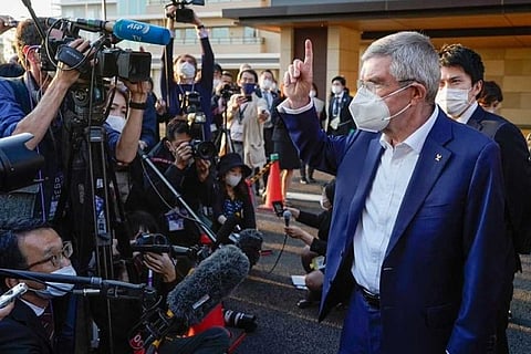 International Olympic Committee President Thomas Bach