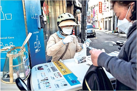 Kang Hye-jeong aka Yakult Ajumma