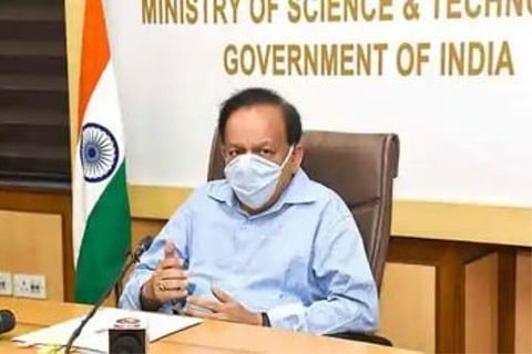 File photo: PTI; Health Minister Harsh Vardhan