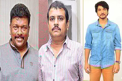 Parthiban; director Ezhil; Gautham Karthik
