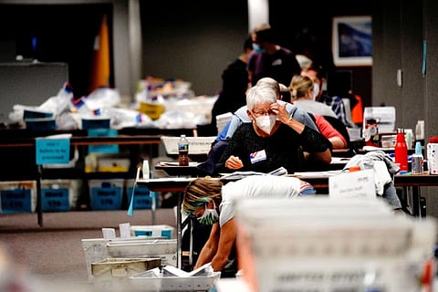 Trump observers obstructing recount, say election officials