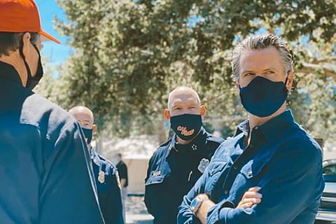 California Governor in quarantine after Covid-19 exposure