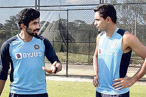 Jasprit Bumrah and Navdeep Saini are a part of the pace attack