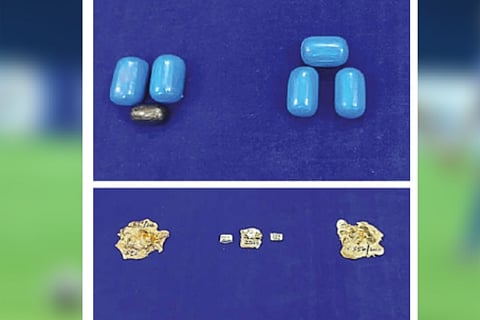 1.78 kg gold worth Rs 90 lakh seized from Dubai passengers, 2 held
