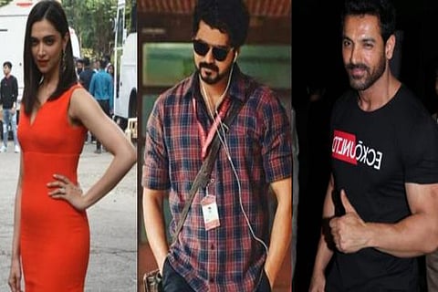Deepika Padukone; Vijay; John Abraham
