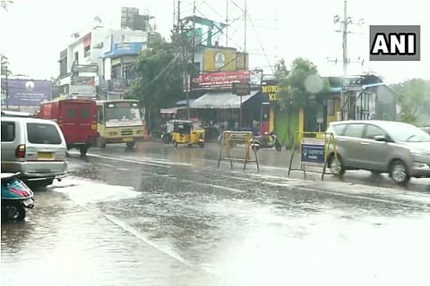 Rains lash Madurai for around two hours