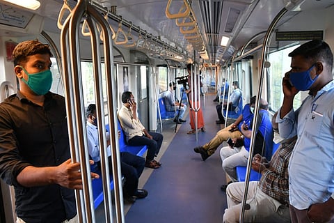 Nearly 4 lakh passengers use Metro Rail since reopening