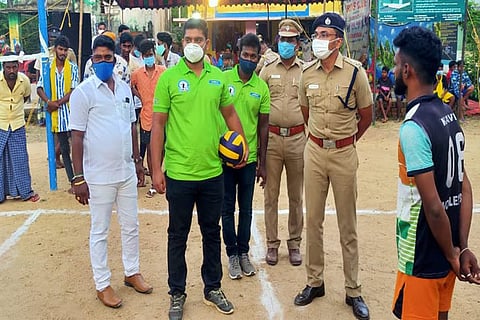 Tiruvallur police superintendent P Aravindhan