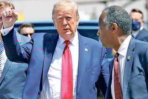 US President Donald Trump