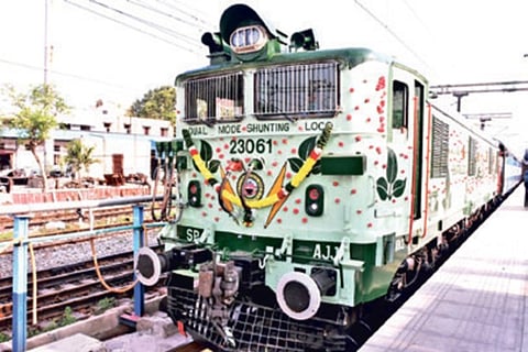 Battery-run eco-friendly loco launched