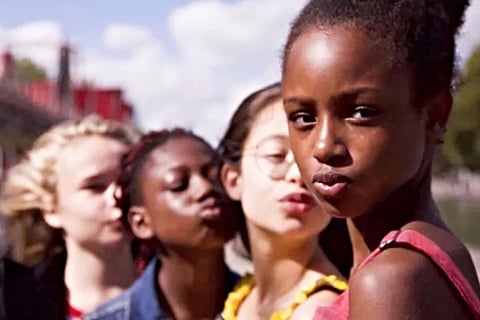 A still from the movie Cuties