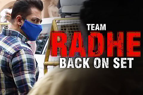 Salman Khan, Disha Patani shoot for 'Radhe' amidst new normal