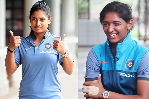 Mithali Raj and Harmanpreet Kaur