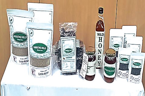 Cultivated by tribals, packed by Tiruvannamalai dist administration, the products ready for CM