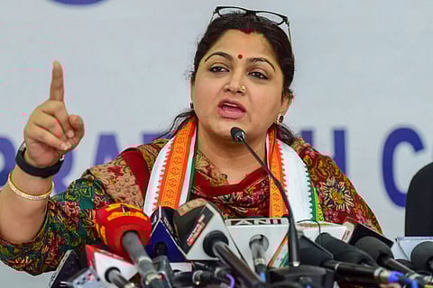 Khushbu's exit: Zero impact on the ground in TN, says Congress