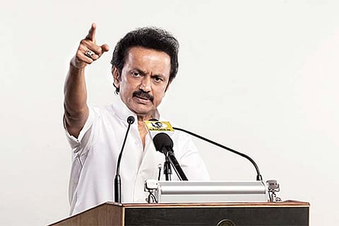 DMK president MK Stalin