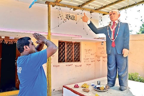 ADMIRATION TURNS TRAGIC: He built a Trump shrine, prayed for his health, then he collapsed