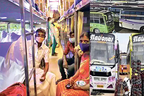 Services resume, but omni bus patronage yet to pick up