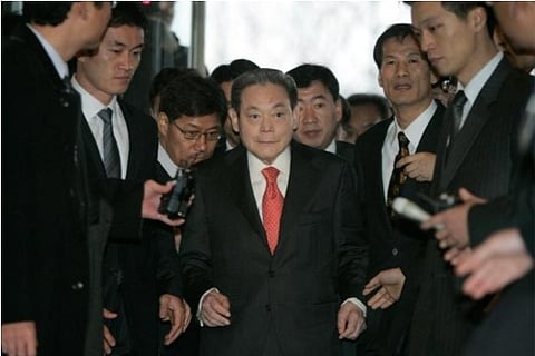 Source: Reuters; Samsung Chairman Lee Kun-hee