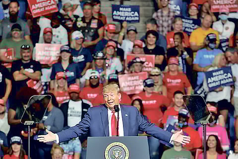 US President Donald Trump