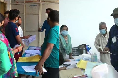 Source: ANI; First phase of Bihar polls begin