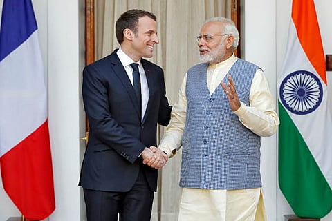 India strongly deplores personal attacks on Macron, supports France against radical Islamism