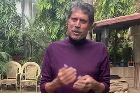 A beaming Kapil Dev says 'feeling good' in video post angioplasty