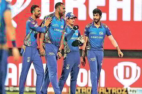 Mumbai Indians is the only team with eight wins so far