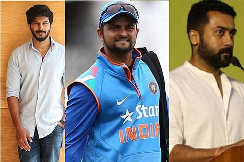 Actors Suriya and Dulquer Salmaan offer condolences to Suresh Raina after a ‘horrific’ incident to his family