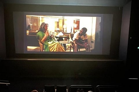 Twinkle Khanna catches 'Tenet' featuring mom Dimple in Scotland