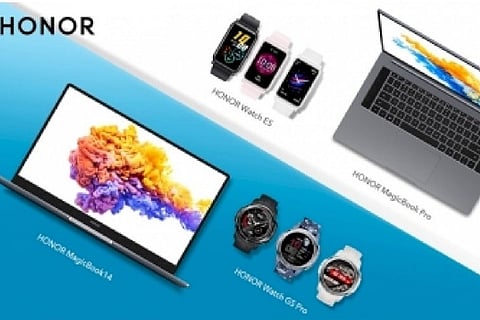 Honor unveils new notebook, smartwatches at IFA 2020