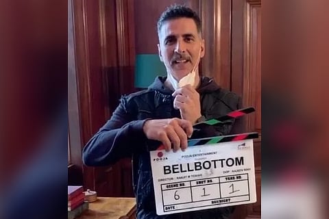 Akshay Kumar's retro look from Glasgow set of 'BellBottom' goes viral