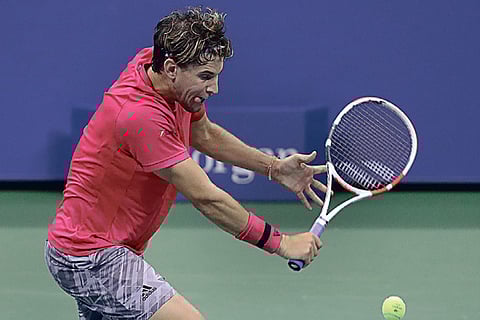 Dominic Thiem was in fine touch against Marin Cilic