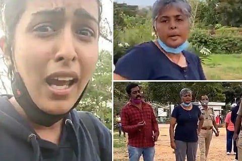 Congress leader Kavitha Reddy apologises for attacking actress Samyuktha Hegde