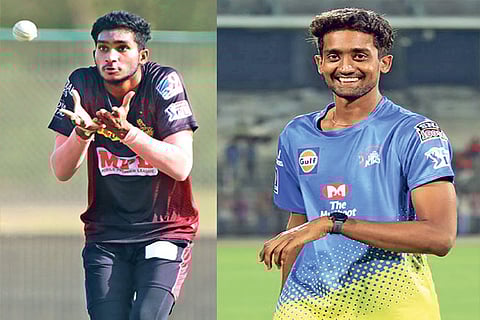 M Siddharth (left) and R Sai Kishore