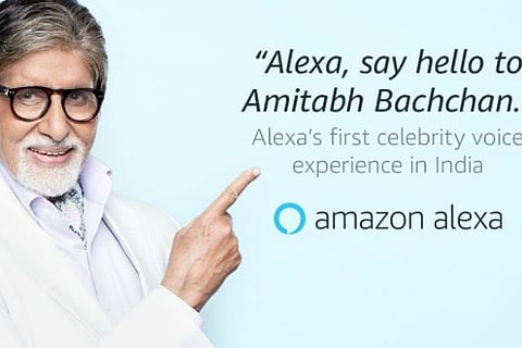 Big B 1st celebrity voice on Amazon Alexa in India