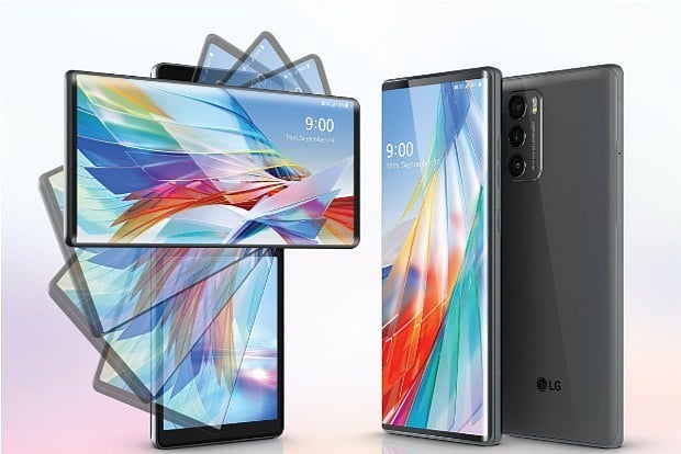LG unveils dual-screen phone 'Wing' with rotating form factor