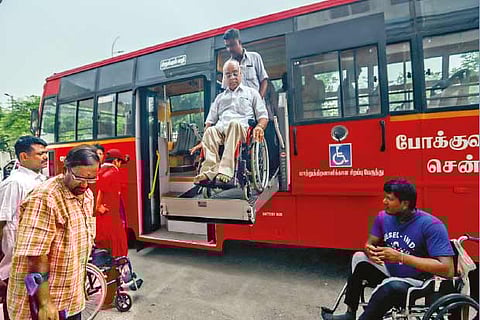 ‘Transport dept fails to buy disabled-friendly buses’