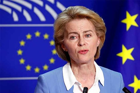 File Photo. Ursula von der Leyen
