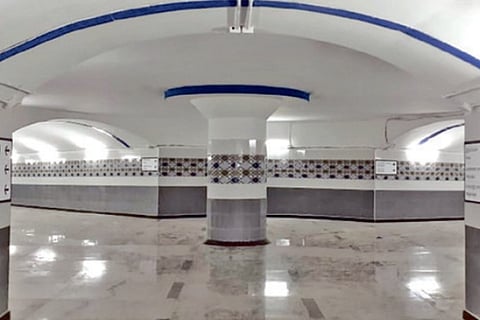 Renovated pedestrian subway on Anna Salai open to public