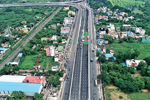 The Vandalur flyover, which was inaugurated by Chief Minister Edappadi K Palaniswami on Thursday