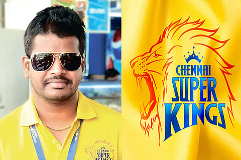 S Vinod, CSK fan