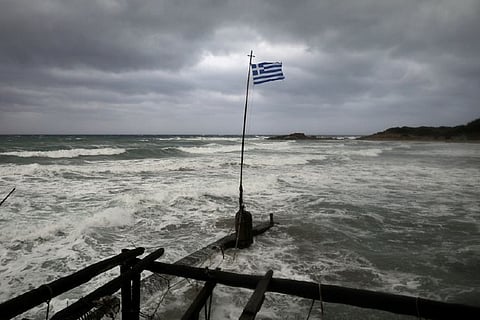 Two dead as rare storm hits central Greece