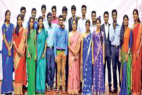 The IGNITTE team that coached the students