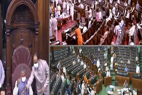 Rajya Sabha passes 2 farm bills amid ruckus by opposition MPs